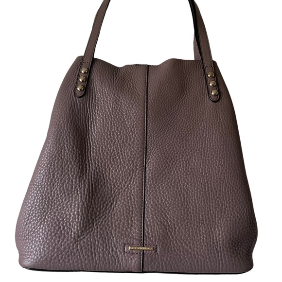 Rebecca Minkoff Studded Leather Tote Bag w/Dusty Lilac - Picture 8 of 17